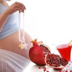 Гранат во время беременности