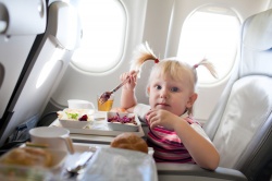 Питание детей в самолёте - не проблема