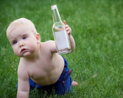 Ребенок и алкоголь в семье
