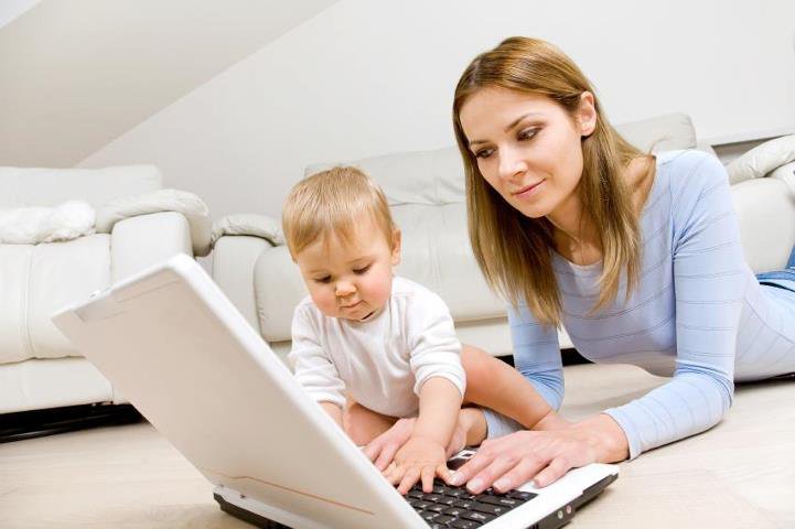 Как заработать в интернете маме в декрете или домохозяйке.